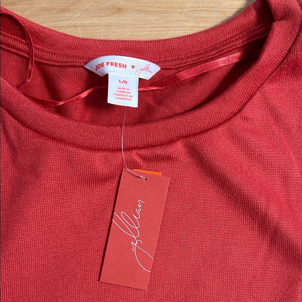 Joe Fresh x Jillian Harris Women's Long Sleeve Top - Picture 2 of 5